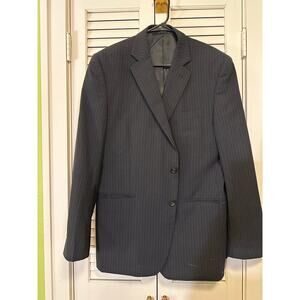 Stafford Classic Fit Pinstripe Suit - 2-Piece Set (Jacket 36x32)